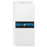 HALLOWEEN RACK CARD DESIGN