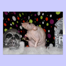 Halloween Rattie -card cards