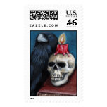 Halloween Raven - Large Postage postage