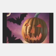 Halloween Rectangle Sticker