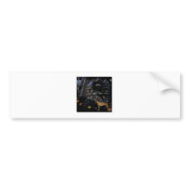Halloween Rhodesian Ridgeback Haunted house bumper stickers by zadajeanne Halloween Rhodesian Ridgeback Haunted house bumper stickers