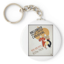 Halloween Roller Skating Festival Keychains