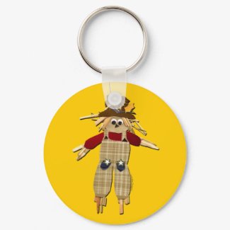 Halloween Scarecrow keychain
