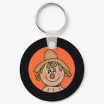 Halloween Scarecrow keychain