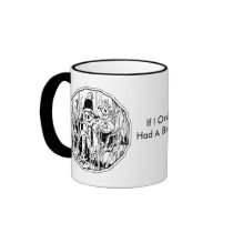 Halloween Scarecrow No Brain Mug
