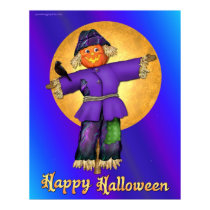 Halloween Scarecrow posters