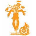 Halloween Scarecrow Silhouette t-shirts