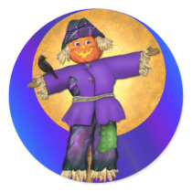 Halloween Scarecrow stickers