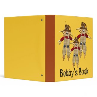 Halloween Scarecrows Binder binder