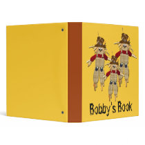 Halloween Scarecrows Binder