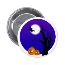 Halloween Scary Scene Buttons