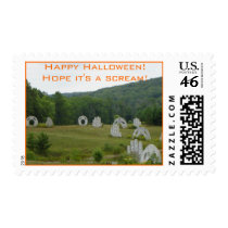 Halloween scream stamp by mjmckeon Halloween scream stamp