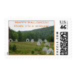 Halloween scream stamp