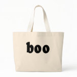 Halloween Shirt That says BOO Canvas Bag
