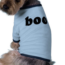 Halloween Shirt That says BOO pet clothing