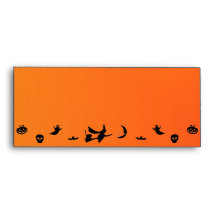 Halloween Silhouette Envelopes