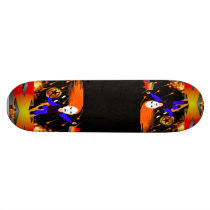 Halloween Skater Lets Play Ball Skateboard by DoviGirl2008 Halloween Skater Lets Play Ball Skateboard