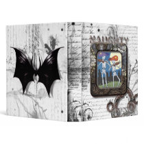 Halloween Skeleton Binder