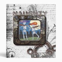 Halloween Skeleton Binder