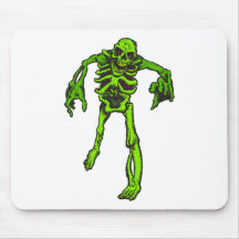 Halloween Skeleton Mouse Pad