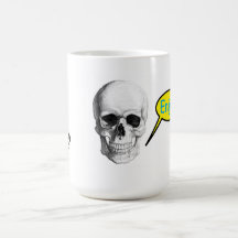 Halloween Skeleton Mug
