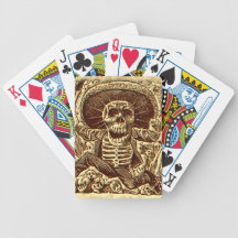 poker skeleton