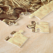 Halloween Skeleton Pirate Puzzle