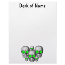 Halloween Skeletons letterhead