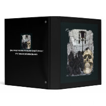 Halloween Skull-008 Binder