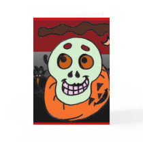 Halloween Skull cards