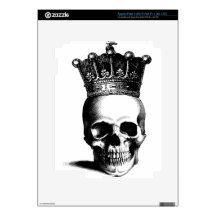 Halloween Skull Crown Royal Skins For iPad 3