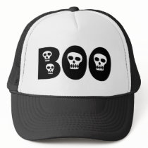 Halloween Skulls "Boo" hats