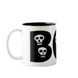 Halloween Skulls "Boo" mugs