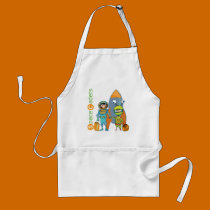 Halloween Space Cadets aprons
