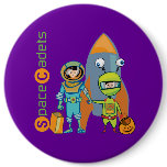 Halloween Space Cadets Pin