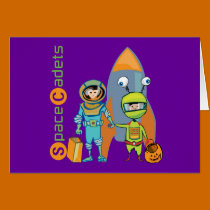 Halloween Space Cadets cards
