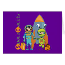 Halloween Space Cadets cards
