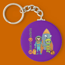 Halloween Space Cadets keychains