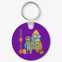 Halloween Space Cadets keychains