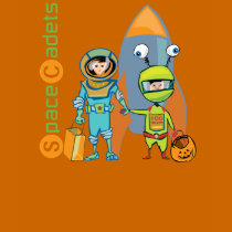Halloween Space Cadets t-shirts by AHalloweenTrail Halloween Space Cadets t-shirts