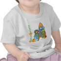 Halloween Space Cadets t-shirts