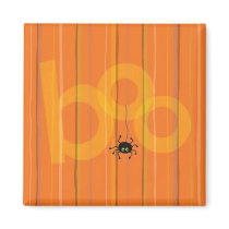 Halloween Spider Boo Magnet by JoyOfLife Halloween Spider Boo Magnet