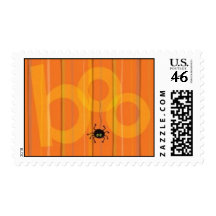 Halloween Spider Boo Postage Stamp