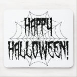 Halloween Spider Fingers and Web mousepads