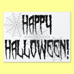 Halloween Spider Fingers and Web Yard Sign yard signs