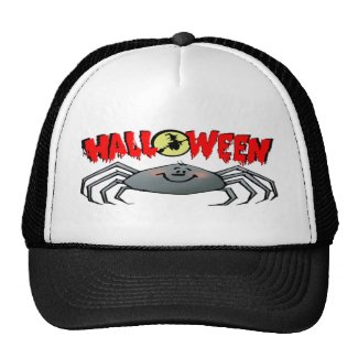 Halloween Spider Mesh Hat