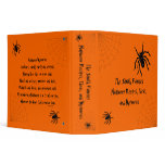 Halloween Spider Recipe, Ideas, and Memories binde Binders