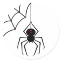Halloween Spider stickers by holiday_tshirts Halloween Spider stickers