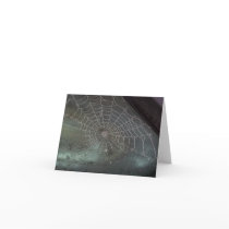 Halloween Spider Web Card cards