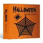 Halloween Spider & Web Scrapbook / Photo Album Binder